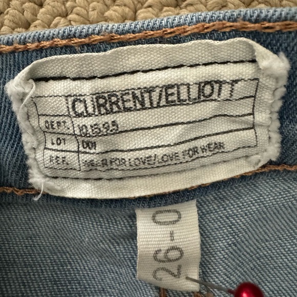 CURRENT / ELLIOT  JEANS  Size 26  HIGH WAIST / ANKLE SKINNY / SKINNY JEAN - Picture 4 of 7